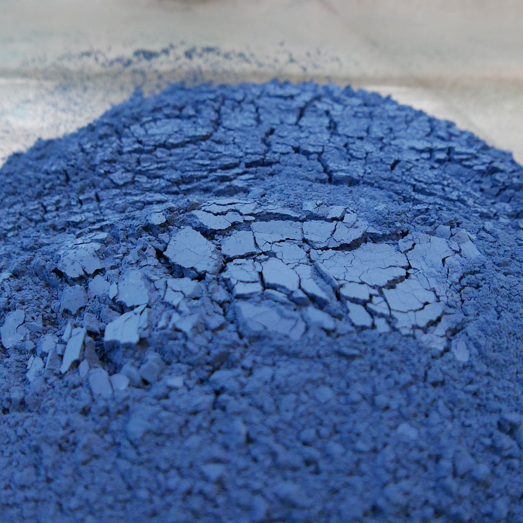 Prussian Blue , the oldest synthetic pigment born from a mistake